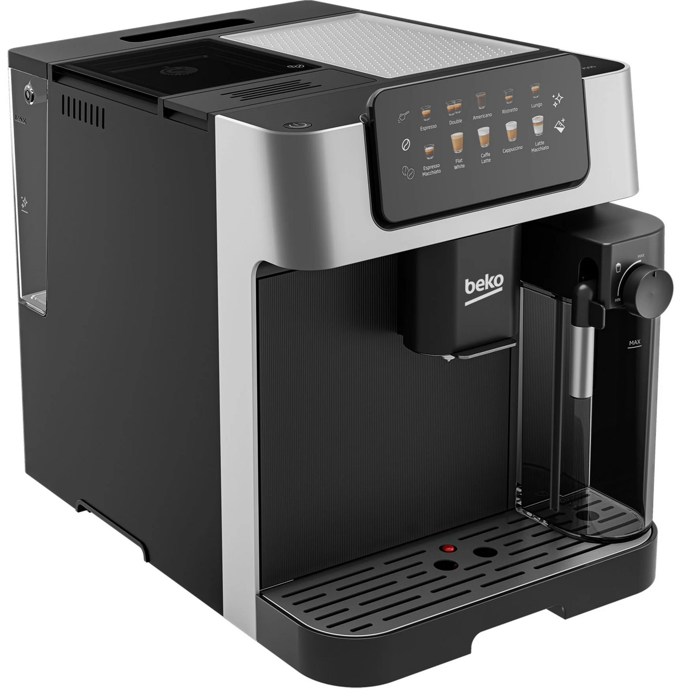 Beko Touch Screen Bean To Cup Coffee machine CEG7348X + 1kg Coffee Bundle