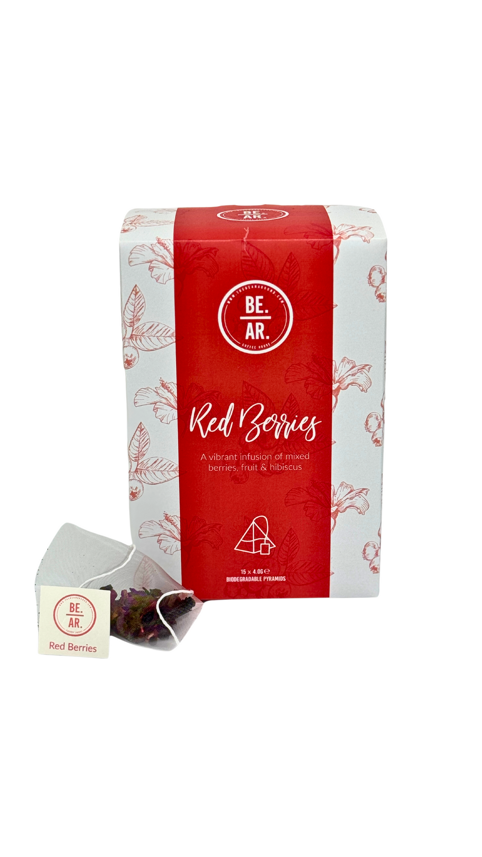 Red Berry Tea | Fruity Herbal Tea Bags – BE. AR. Coffee House