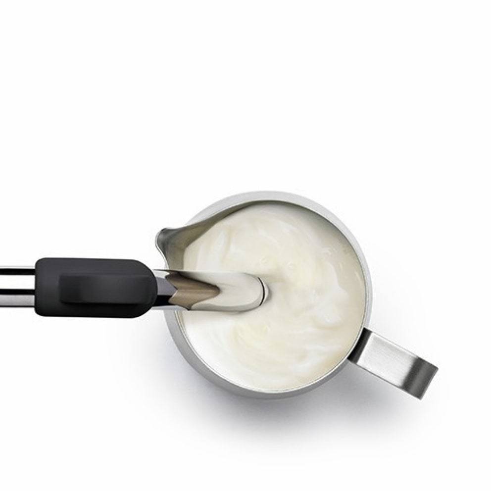 Frothing and steam milk attachment from a Sage Barista Touch Black Truffle Espresso Machine